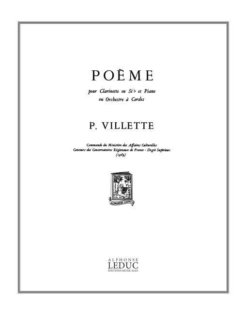 POEME POUR CLARINETTE