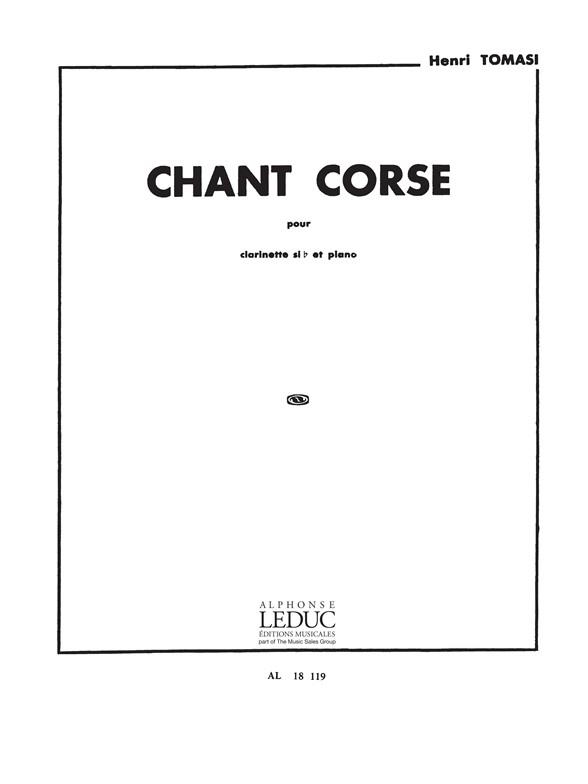 CHANT CORSE POUR