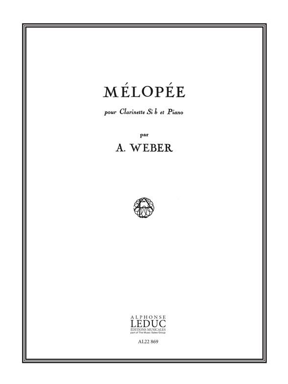 MELOPEE POUR CLARINETTE