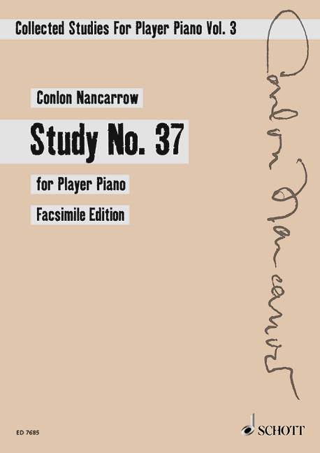 Studies for Player Piano Vol. 3