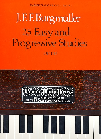 25 easy and progressive Studies op.100 