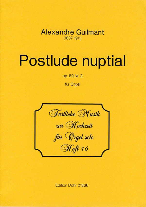 Postlude nuptiale op.69,2