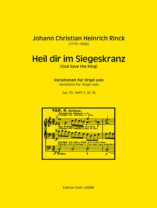 Variationen über Heil dir im Siegeskranz op.55 Band 5 Nr.9