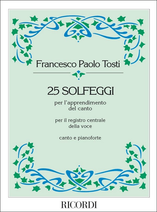 25 solfeggi per l'apprendimento del