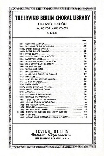 There's no Business like