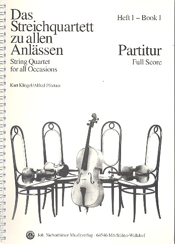 Das Streichquartett zu allen Anlässen Band 1