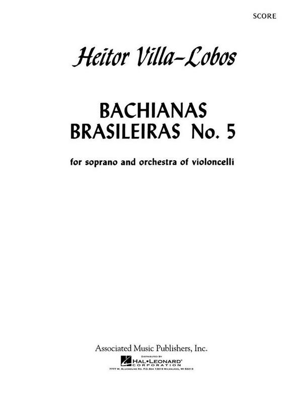 Bachianas brasileiras no.5 for