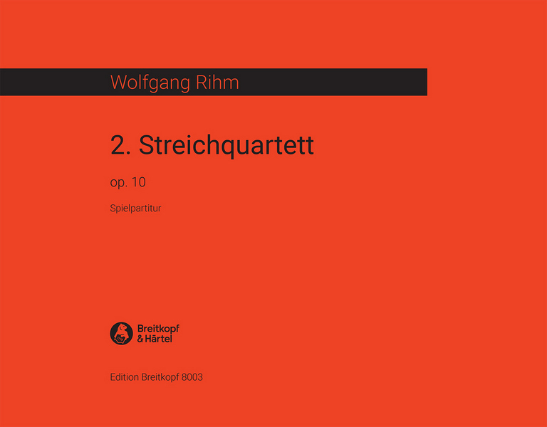 Streichquartett Nr.2 op.10