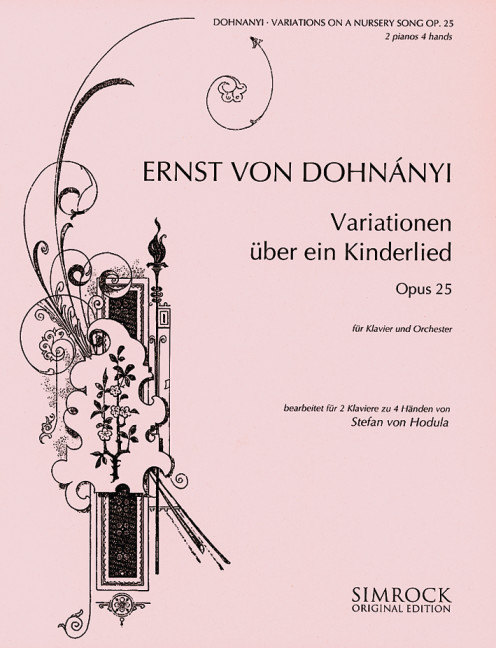 Variationen über ein Kinderlied op.25