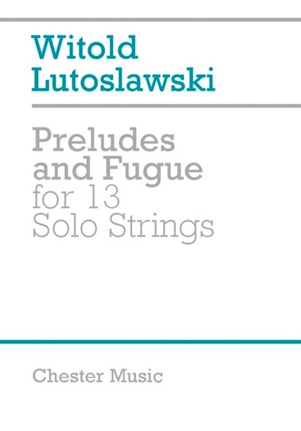Preludes and Fugue for