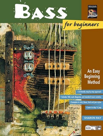 Bass for beginners (+DVD): an easy beginning method