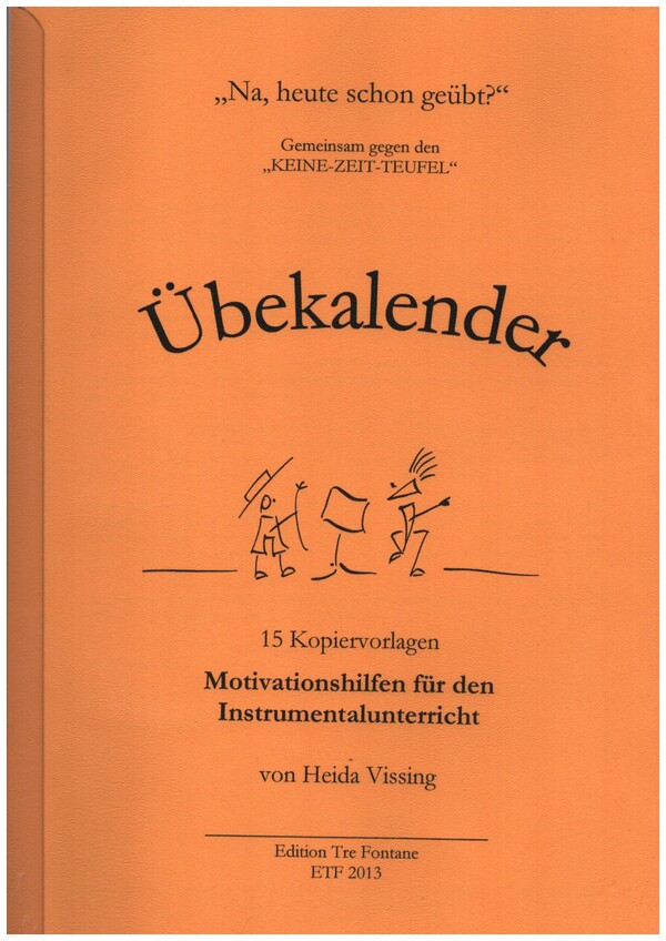 Übekalender Motivationshilfen