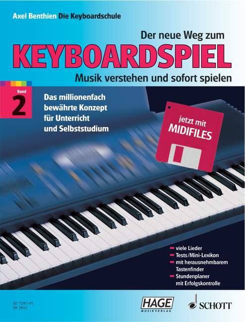 Der neue Weg zum Keyboardspiel Band 2 (+Midi Disk)
