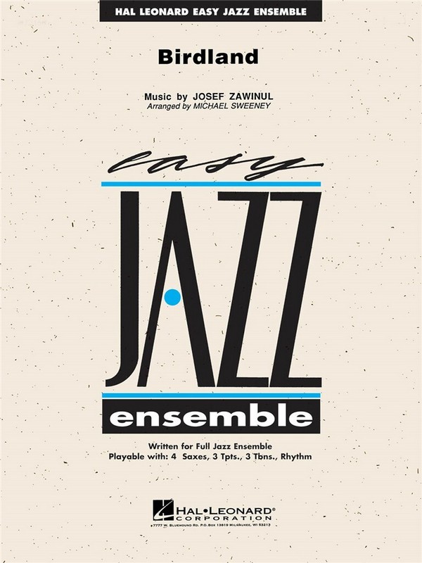 Birdland: for jazz ensemble