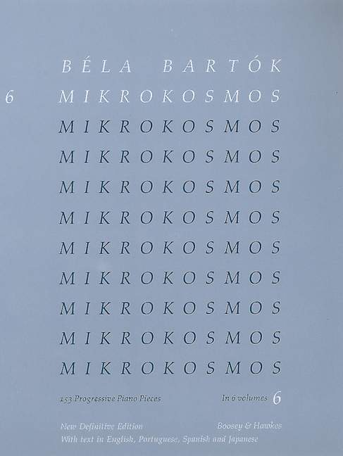 Mikrokosmos vol.6 (nos.140-153)