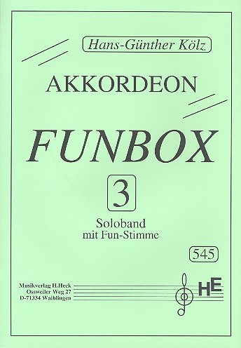 Funbox 3 für Akkordeon