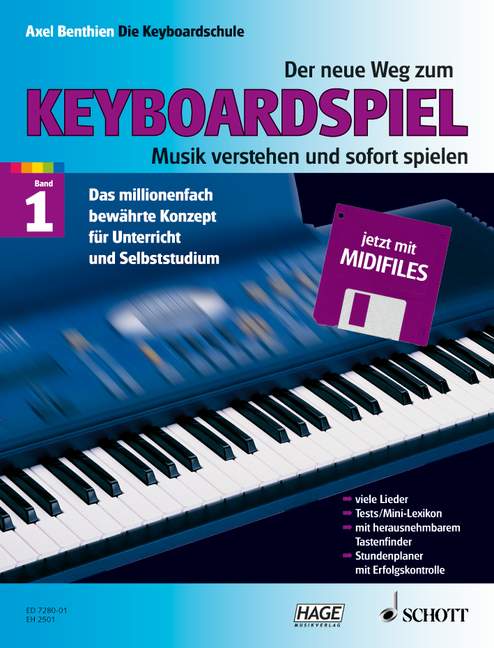 Der neue Weg zum Keyboardspiel Band 1 (+Midi Disk)