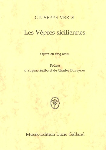 Les vepres siciliennes