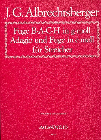 Fuge B-A-C-H g-Moll  und