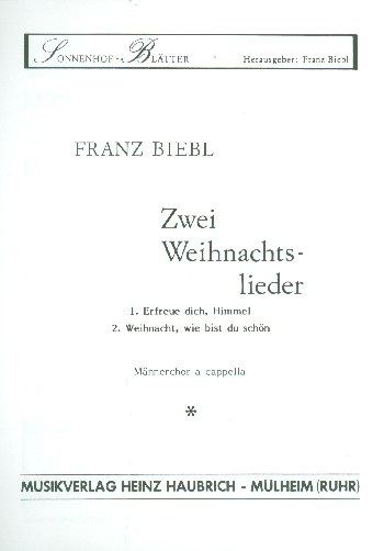 2 Weihnachtslieder für
