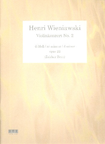 Konzert d-Moll Nr.2 op.22 für