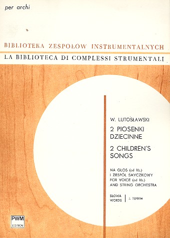 2 Children's Songs (+CD)