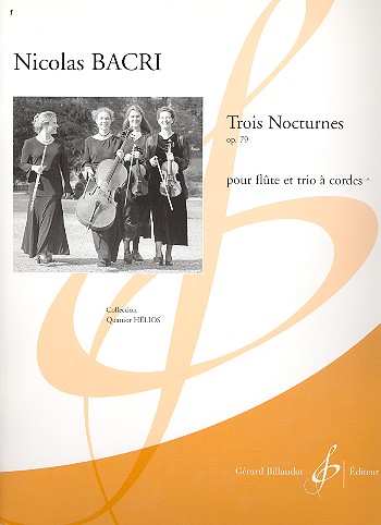 3 nocturne op.79 pour flute, violon,