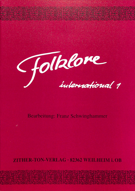 Folklore international Band 1 für Zither