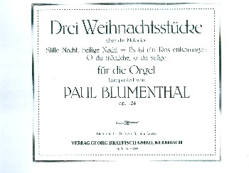 3 Weihnachtsstücke op.124