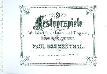9 Festvorspiele op.89 zu