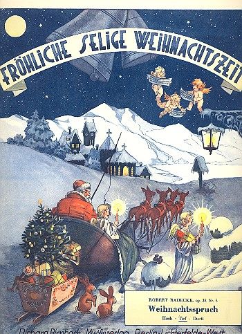 Weihnachtsspruch op.38,5