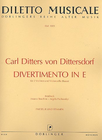 Divertimento E-Dur für