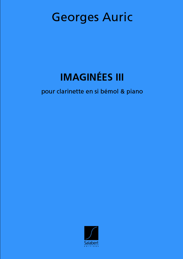 Imaginées 3 für Klarinette
