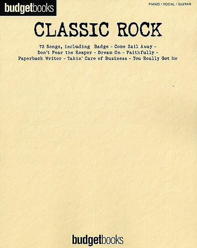Budgetbooks Classic Rock: