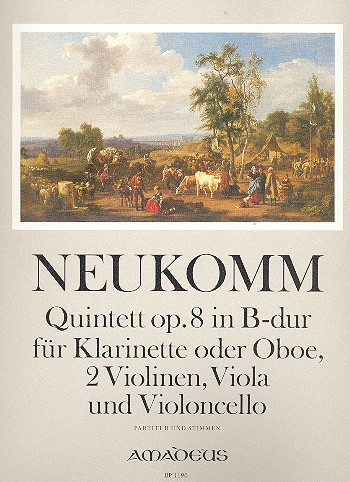 Quintett B-dur op.8 für
