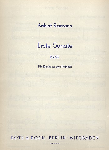 Sonate Nr.1