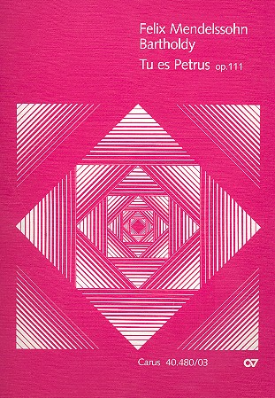Tu es Petrus op.111 für gem Chor (SSATB)