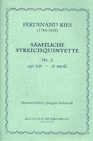 Streichquintett d-Moll Nr.2 op.68