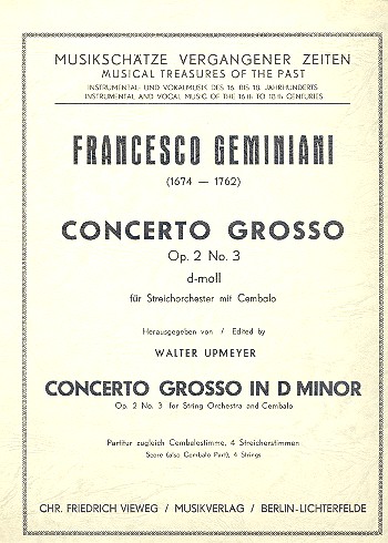 Concerto grosso d-Moll op.2,3