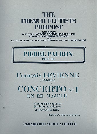 Concerto re majeur no.1
