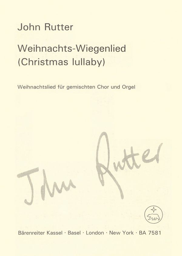 Weihnachts-Wiegenlied