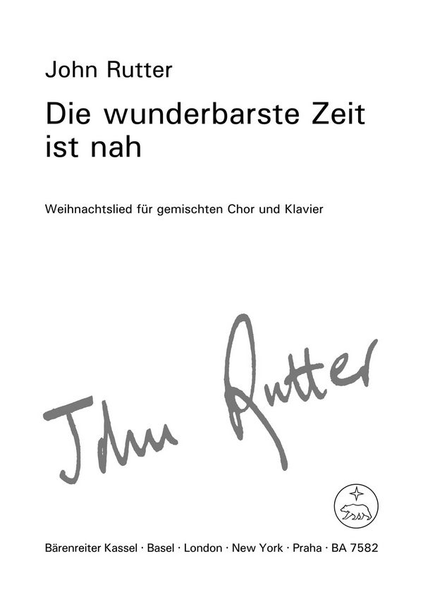 Die wunderbarste Zeit ist nah