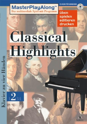 CLASSICAL HIGHLIGHTS 2 KLAV 4MS (CD-ROM)