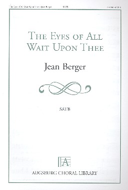 The Eyes of all wait upon thee