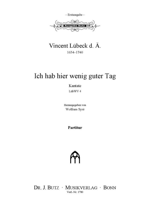 Ich hab hier wenig guter Tag LübWV4