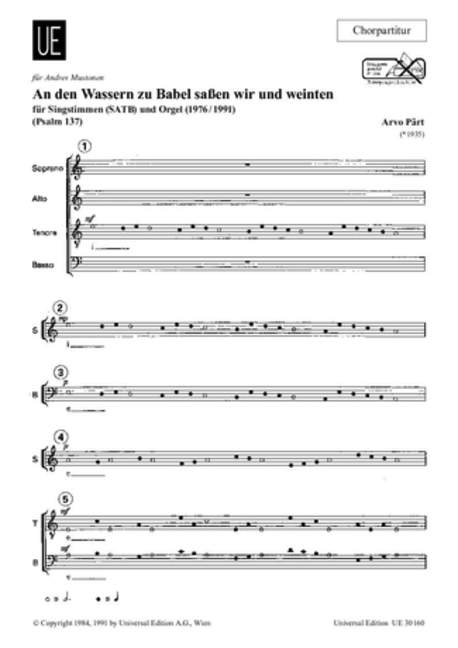 An den Wassern zu Babel