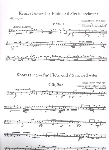 Konzert D-Dur Hob.VIIF:1