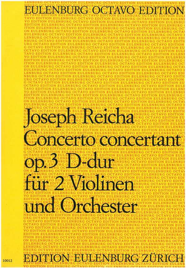 Concerto concertant D-Dur op.3