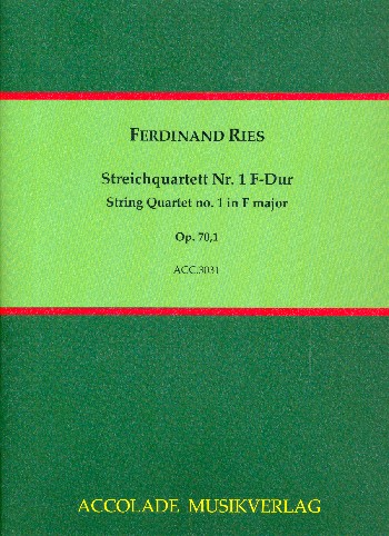 Streichquartett F-Dur Nr.1 op.70,1