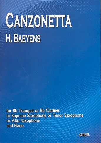 Canzonetta for trumpet